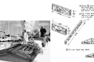 Diagram and picture of hatch pieces