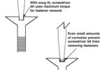 Clean slots help prevent taking more dramatic screw-removal actions.