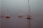 Picture of boats in the fog