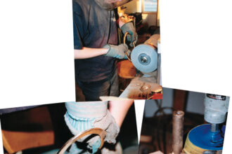 Polishing is an important part of the process.