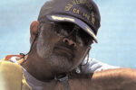 Picture of a man on a boat
