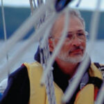 Picture of a man on a boat