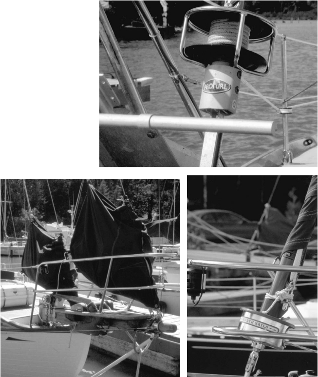 Pictures of reefing options