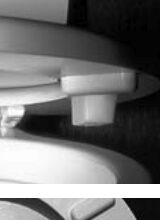 Pictures of a newly re-screwed toilet seat