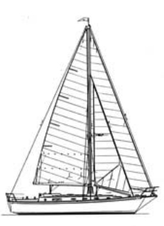 Kaiulani, a 38-foot cutter