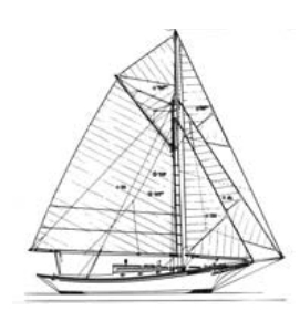 37-foot triple-headsail sloop