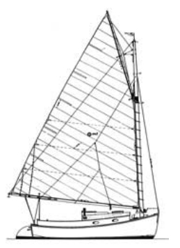 21-foot catboat