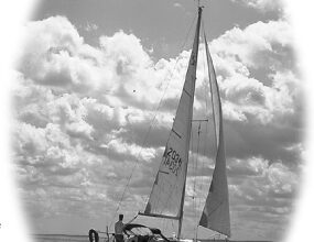 Picture of a boat sailing