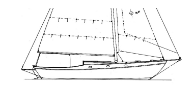 The Stone Horse by Edey & Duff. Sam Crocker knew how to do the raised foredeck