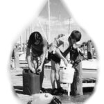 Picture of the Forts collecting water