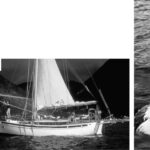 Peaceful times at anchor even in a surge can be yours with a cleverly designed weight suspended from your spinnaker pole.